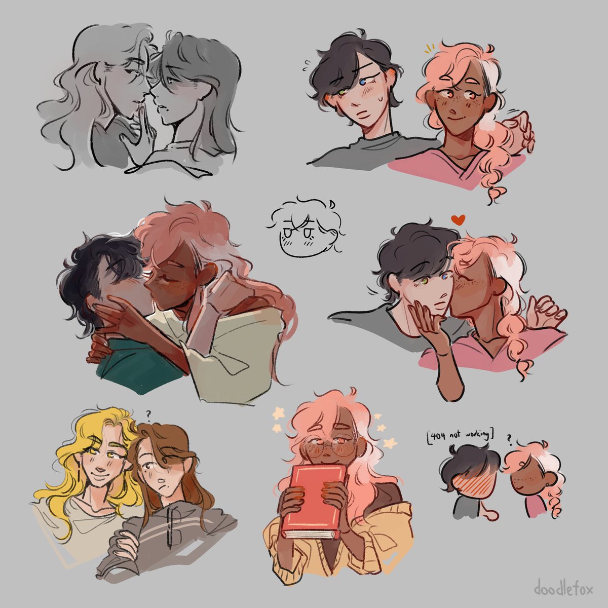 introducing my ocs again for the thousandth time 