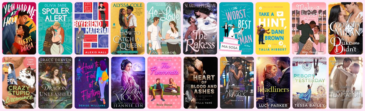 Finally, ROMANCE COVER semi-finalists: