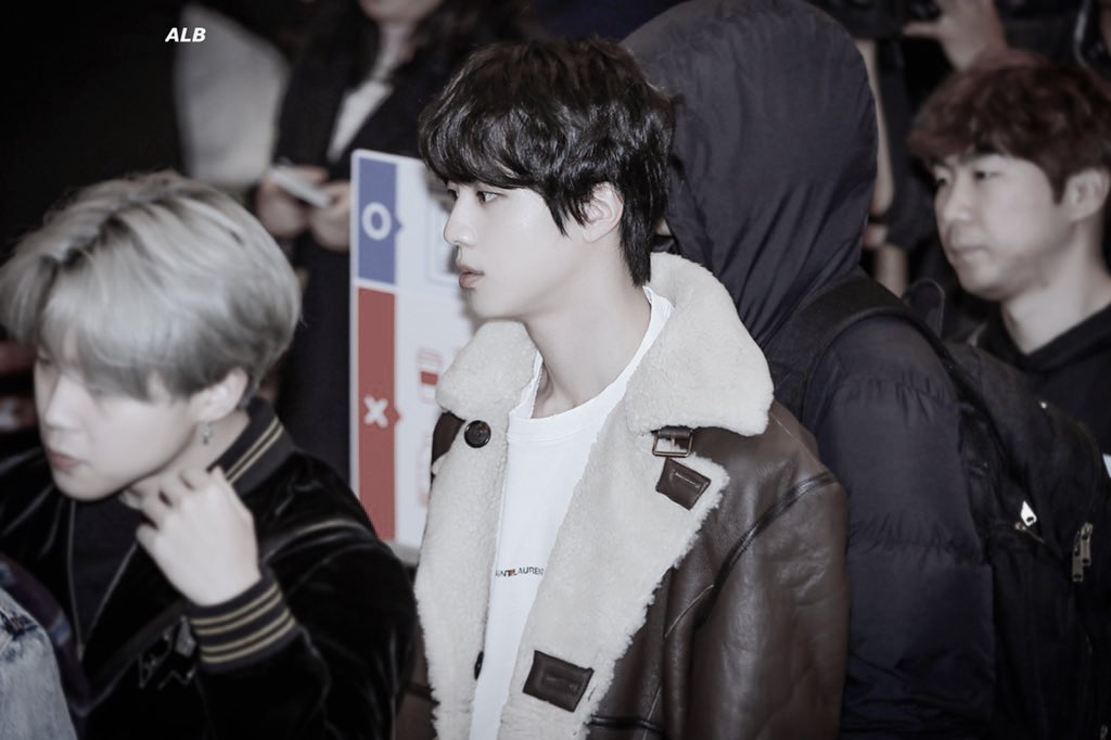 kim seokjin’s pictures that gives “young kim seokjin” vibes ; a thread