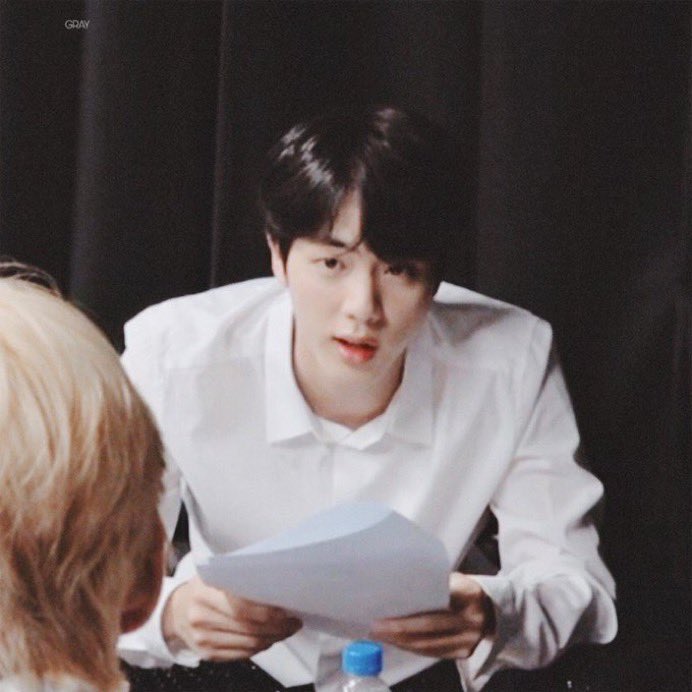 kim seokjin’s pictures that gives “young kim seokjin” vibes ; a thread