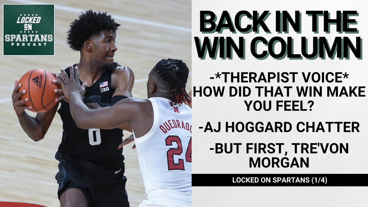 MSU hoops is *in the most muted voice possible* back. 

Also, Tre’Von Morgan will not be back. 

podcasts.apple.com/us/podcast/loc…