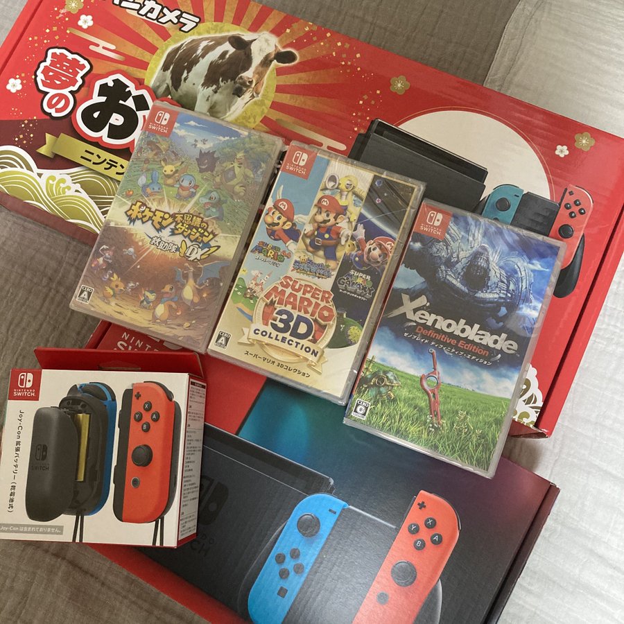 スイッチ福袋23の中身ネタバレに口コミや評判は 予約日や購入方法は Lebenews