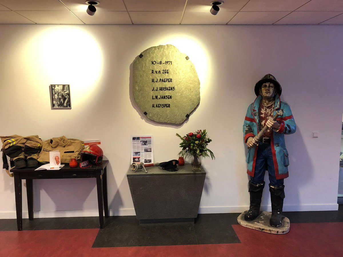 Onze ‘nieuwe collega’ heeft zijn plek gevonden. Met dank aan <a href="/Tijgernest/">FF</a>   We zullen jullie nooit vergeten.