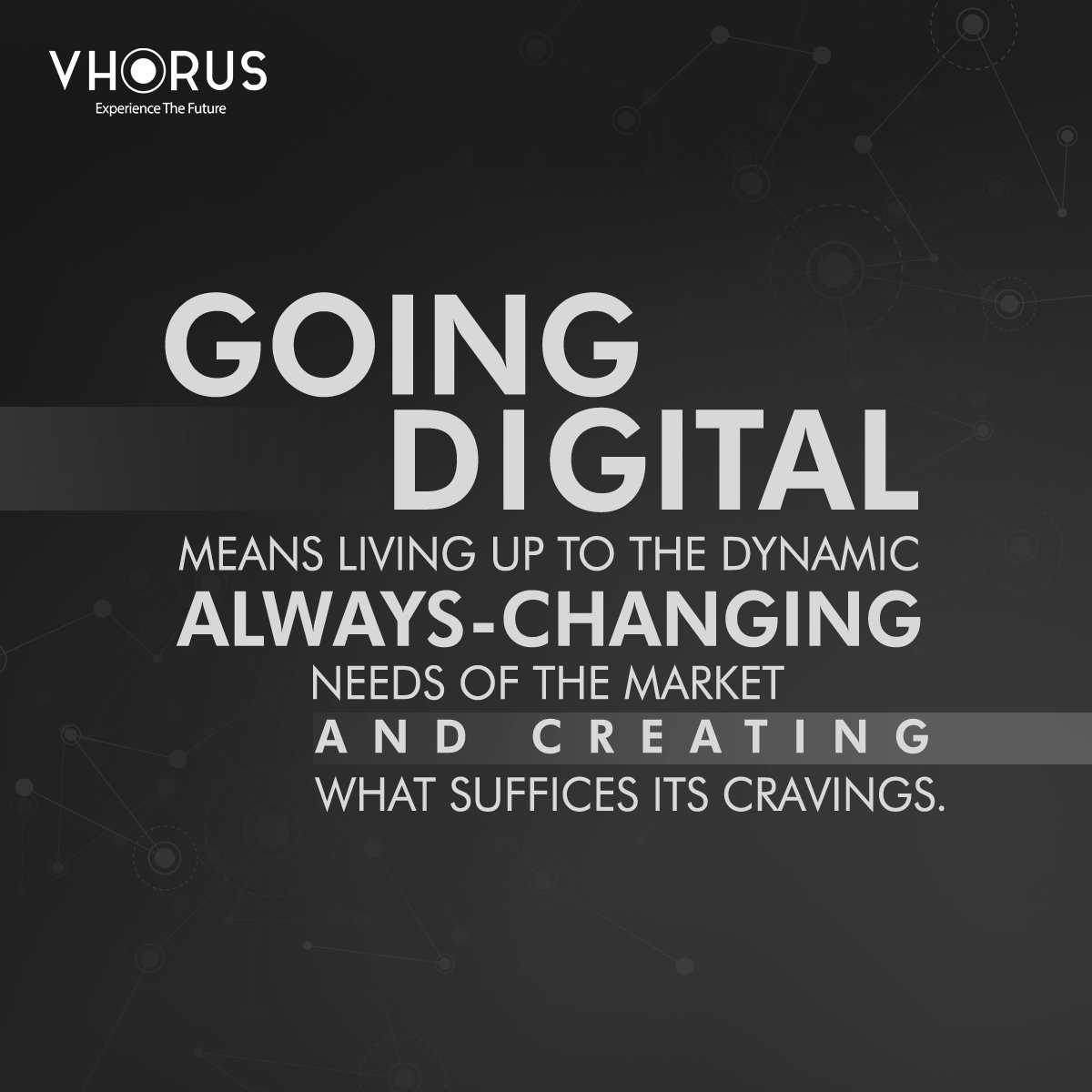 Vhorusinc's tweet photo. "Going digital means living up to the dynamic always-changing needs of the market, and creating what suffices its cravings." https://t.co/Mo7RE44VsJ