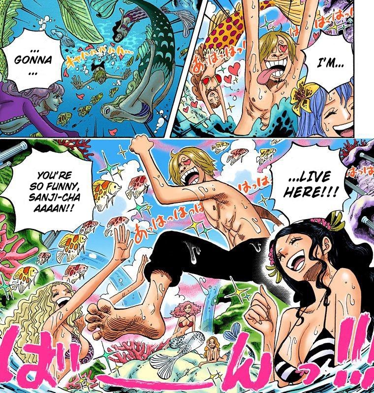 KOPI_Pirates's tweet photo. Page 4 of 365
Sanji menemukan All Blue nya 😂
#OnePiece609 hadir dalam majalah WSJ issue 05-06 / 2011, rilis tepat hari ini, 10 tahun yang lalu https://t.co/wciRI9ZtPI