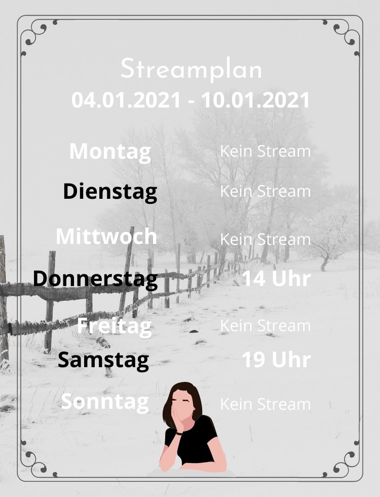 FoliaFox's tweet photo. #Streamplan für diese Woche. Wir sehen uns im Fuchsbau 🦊
#twitch https://t.co/9cAOX6fTWu
