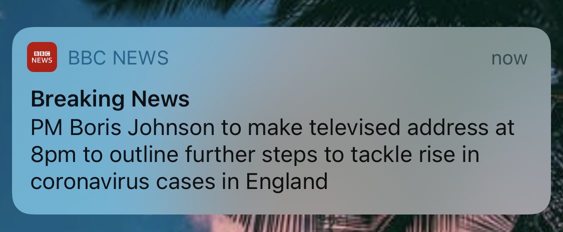 Hope it’s good news.