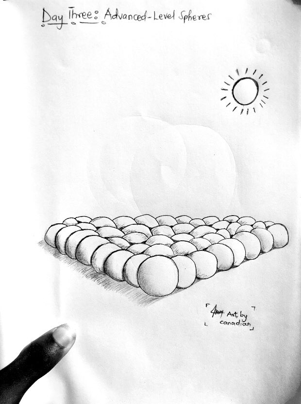 Day 3: Advanced-Level SpheresWhat do you say!?