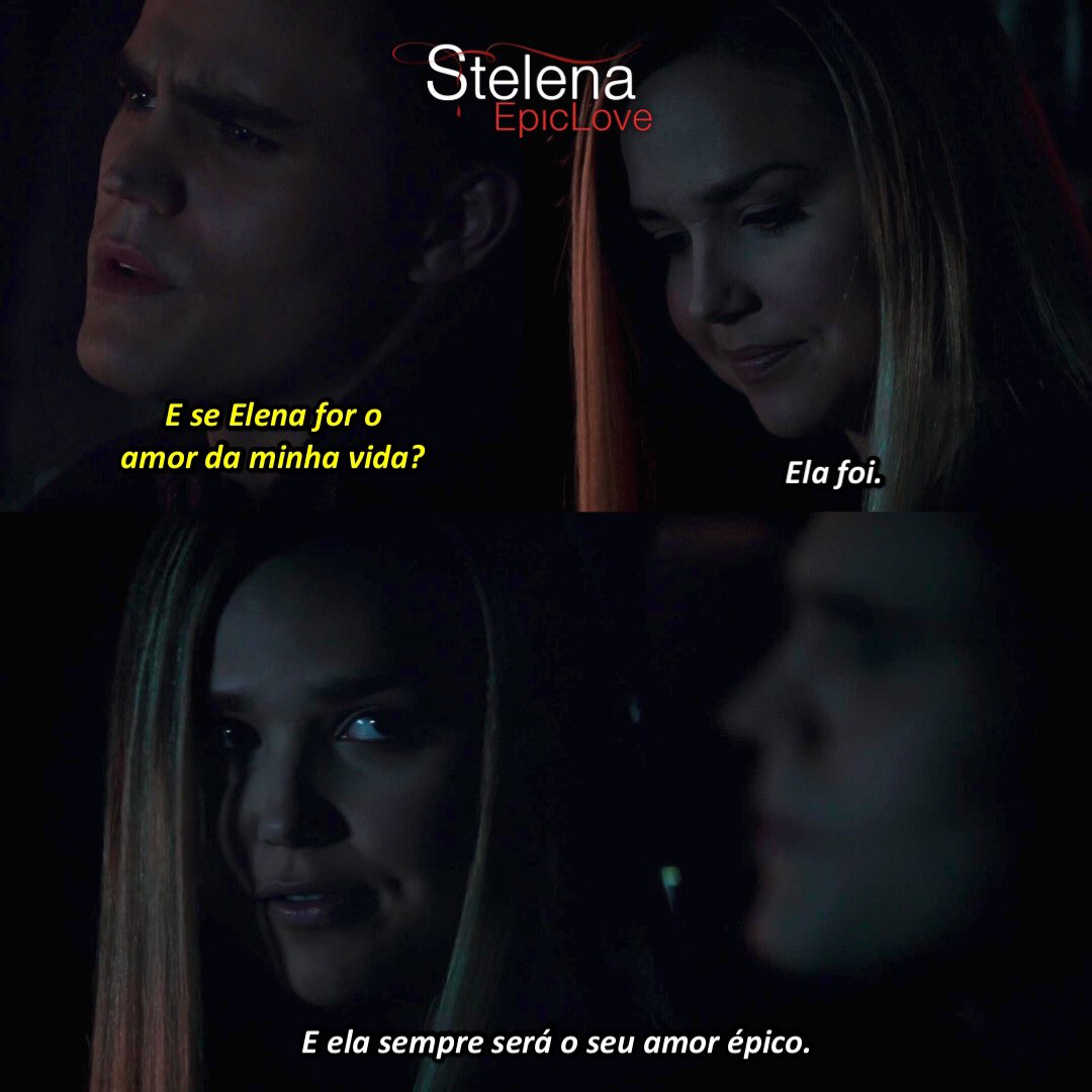 Stelena Epic Love - No 1x01, após a morte de seus pais, Elena ia