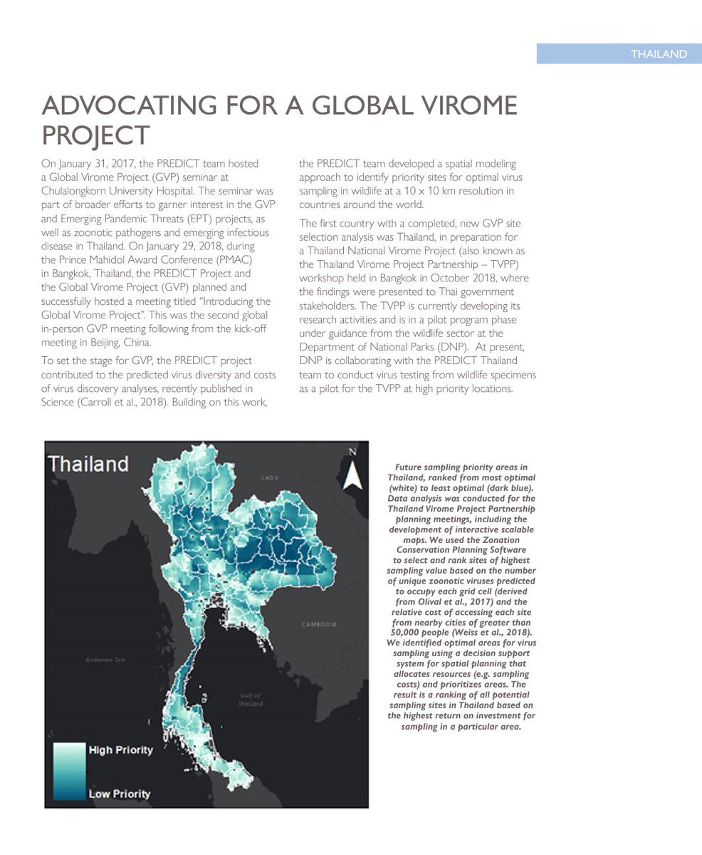 For some reason, the latest PREDICT report fails to mention anything about the China Virome Project (or CNGVI). https://twitter.com/JonnaMazet/status/1340043112169627648?s=20 Not a single mention of it, but somehow the Thailand Virome Project got multiple shout outs. I wonder why?