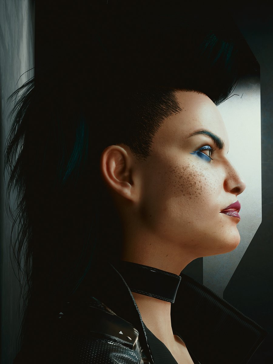 Cyberpunk 2077 b-sides & trash02 // Hair