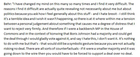 6/ So there was no risk of no deal whatsoever. This makes the following arguments mostly moot - but let's go on