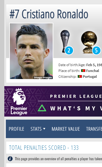 ACXtrades's tweet photo. @goal Penalties scored;

1⃣3⃣3⃣ Ronaldo
2⃣ Pele

Total Goals without Penalties counted;

7⃣5⃣5⃣ Pele
6⃣2⃣5⃣ Ronaldo https://t.co/04RLTEz29s