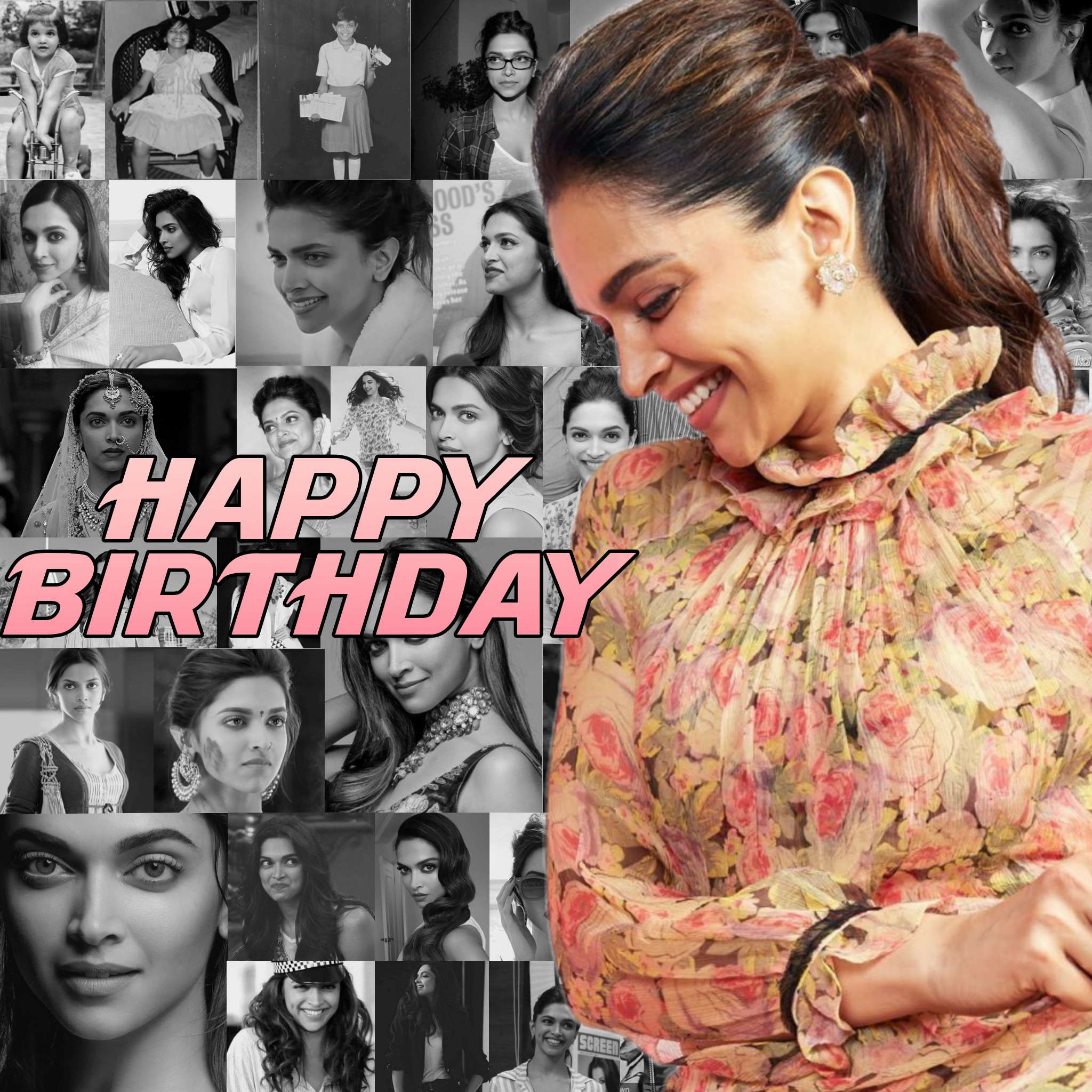  Happy Birthday Queen Deepika Padukone    ..! 