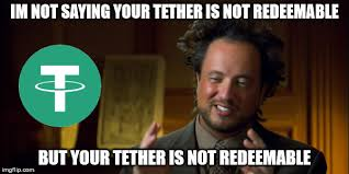 19/ [this is] consistent with individuals stating that it is not feasible to move Tether back to Tether Limited to redeem for USD.