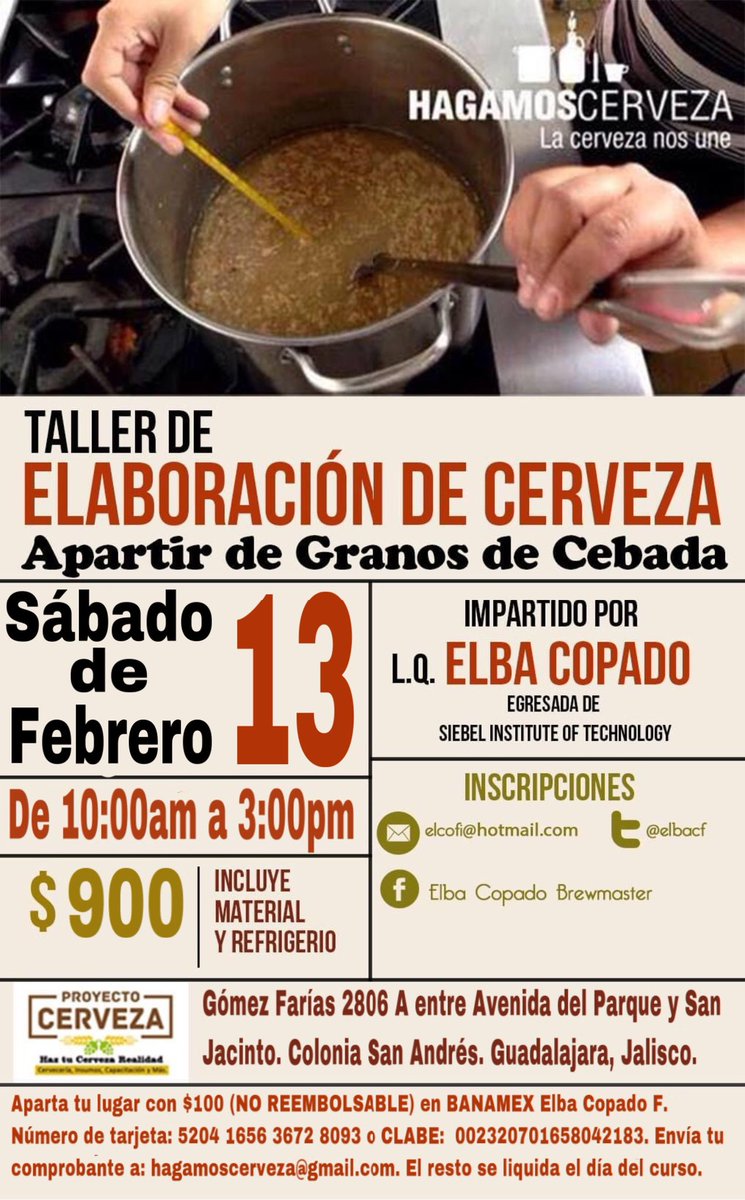 Ya se llenó el cupo de Enero, seguimos con Febrero. #lacervezanosune