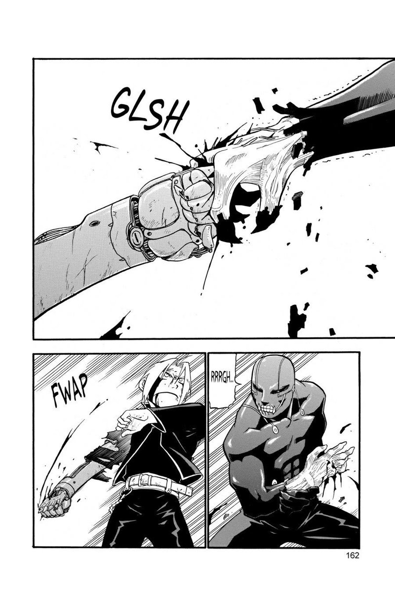 Even though I prefer the fights in the anime it's surprising how the manga flows for it. (Wrath Supremacy btw)