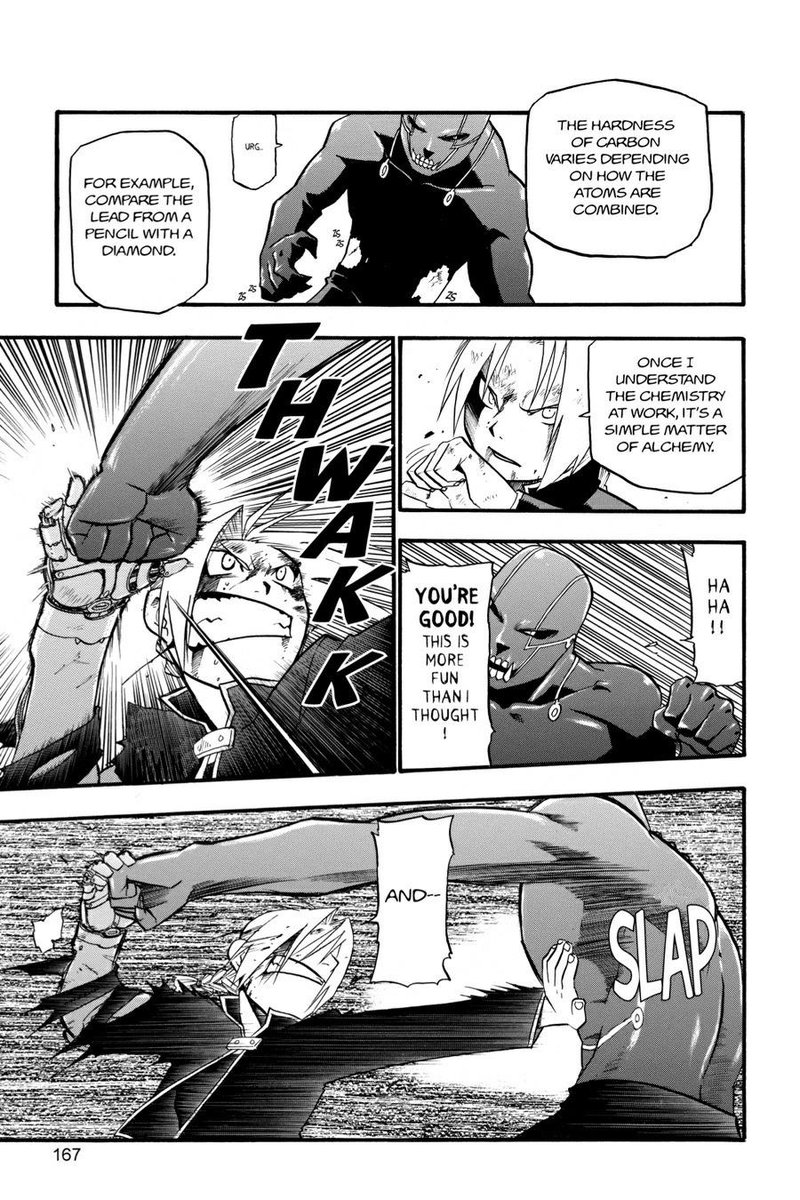 Even though I prefer the fights in the anime it's surprising how the manga flows for it. (Wrath Supremacy btw)