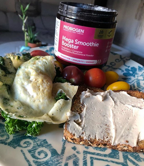 probiogen's tweet photo. Let PROBIOGEN Mega Smoothie Booster help you keep your New Year’s resolutions this year! Add the tasteless powder to your smoothie, oatmeal or even omelet. Available @evitamins @amazon @SwansonHealth #guthealth #probiogen #probiogenadvantage #guthealthmatters https://t.co/V9tUDSjlAi