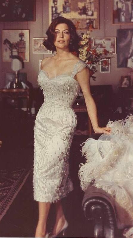 Actress Ava Gardner at her home in Madrid in the late 1950s. 😍