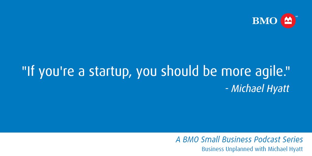 This month's episode of <a href="/BMO/">BMO</a> #BusinessUnplanned is all about startup management! If the pandemic has taught us anything about entrepreneurship, it's that we need to be flexible and ready to pivot at a moment's notice. How do we do that? Listen here: influi.city/hostpodcasthub