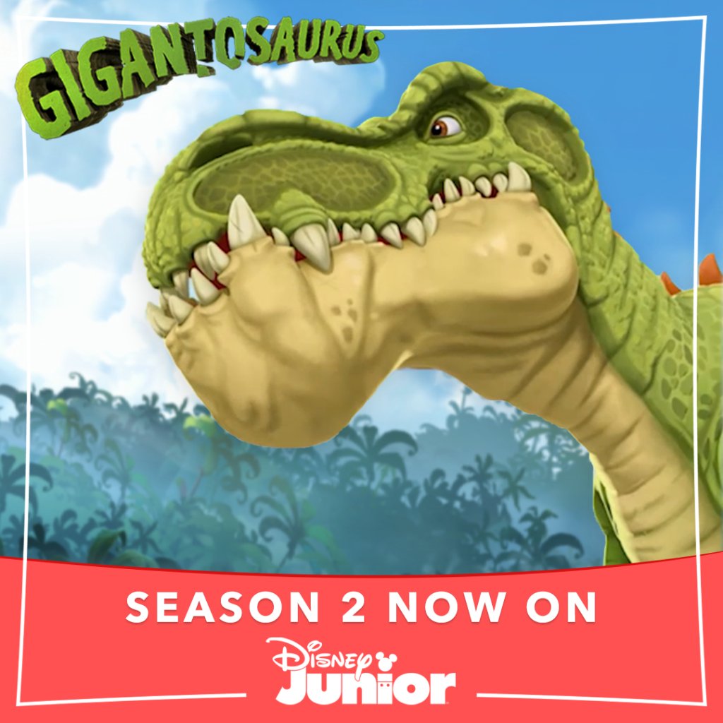 Disney Junior apresenta novos episódios de “Gigantosaurus”