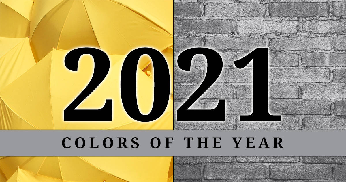 Color Trends for 2021- Illuminating Yellow &amp; Ultimate Gray are Colors of the Year! How can we use these color trends to update our homes?

thepictureframingpros.com/color-trends-f…