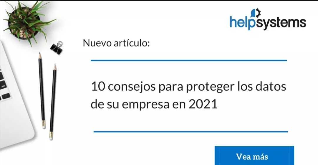 RedsisIt's tweet image. #Helpsystems Compartimos 10 consejos a tener en cuenta para asegurar uno de los activos más importantes de su empresa: la información confidencial 👉 bit.ly/3mXH43y

#DataSecurity #MFT #DLP #SFTP #encriptación #ciberseguridad #cumplimiento #PenTesting #DataClassification