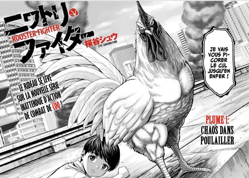 Manga: Rooster Fighter
Je vais surveiller fort 