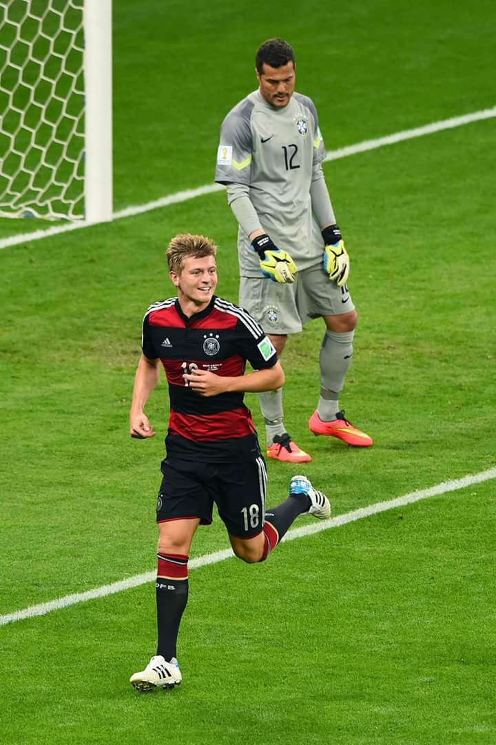 He got the joint most assists (4) and 2 goals, only Lahm (562) completed more passes than him (537), and got into the team of the tournament.His game against Brazil will always be remembered, scoring a brace in 69 seconds, assisting Muller, as the scoreline became legendary.