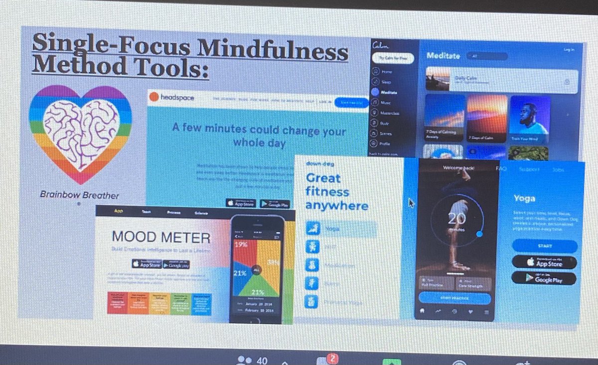#USD383pdDoorPrize Discovering some new apps to help with self-care