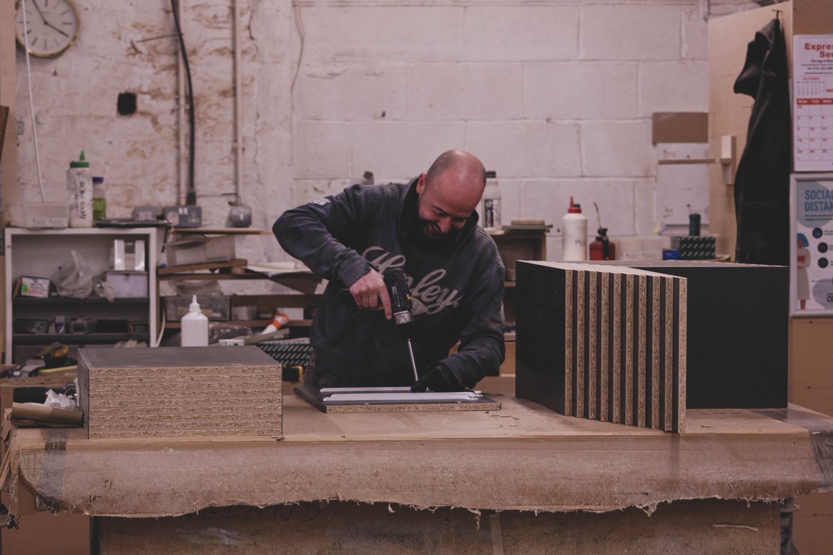 It’s good to be back! It’s been a challenge to say the least but we’re looking forward to this year and there’s a lot to come. Our shop floor and design teams are both already busy working on exciting projects for new and existing customers. #2021 #backtowork #retail #woodshop