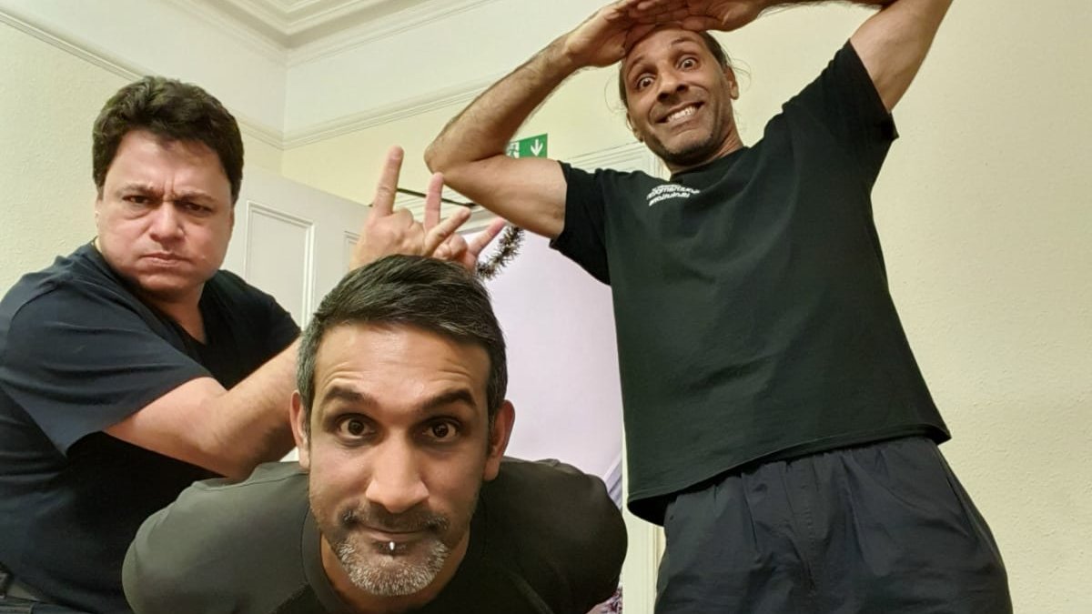 Rehearsal a few days before our stonking #gig at 😆<a href="/the1865/">The 1865</a> in #Southampton last month