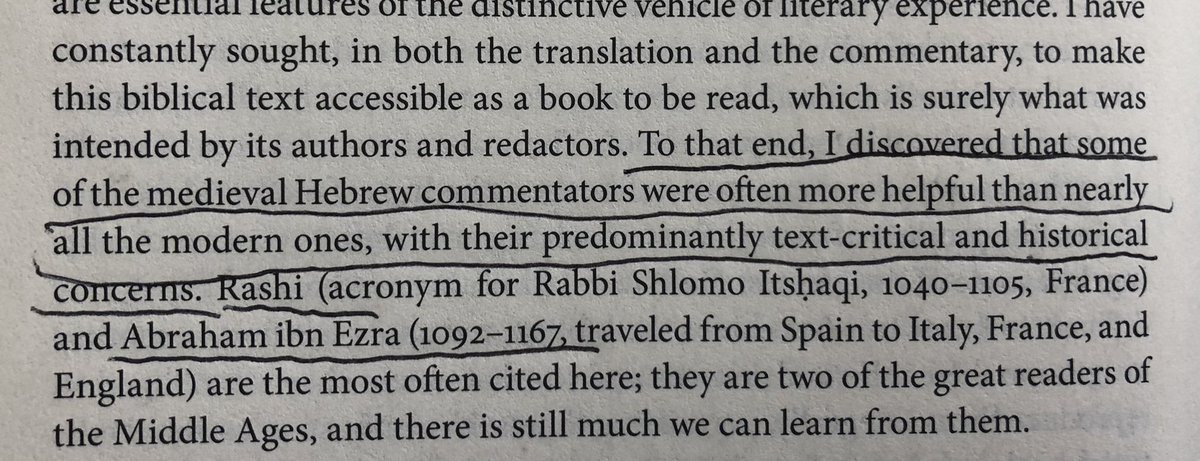 DrJustinbass's tweet photo. Amen (and awomen) to that! This is also true of too many modern NT commentaries.
You need to read the old to learn anything fresh and new.
#RobertAlter https://t.co/awT0v77bLd