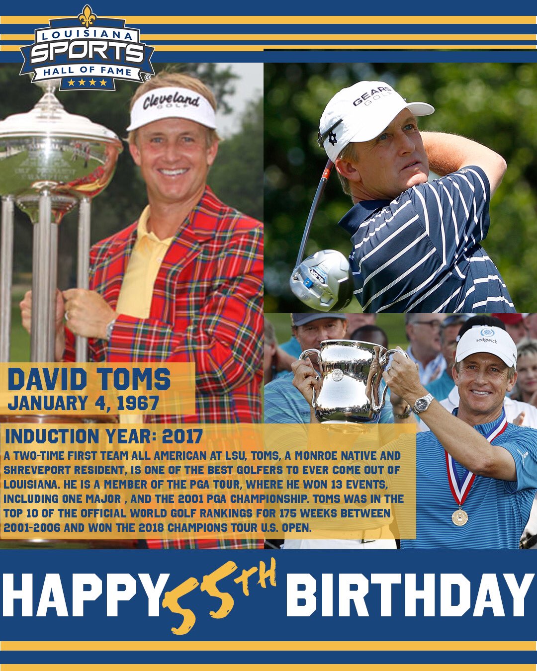 Happy Birthday David Toms! 