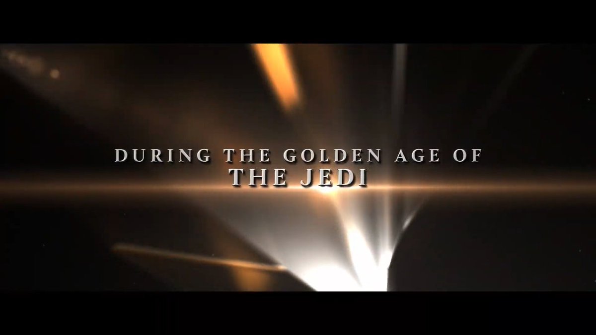 Dang, they just showed off an official trailer for  #StarWarsTheHighRepublic and it gave me CHILLS.