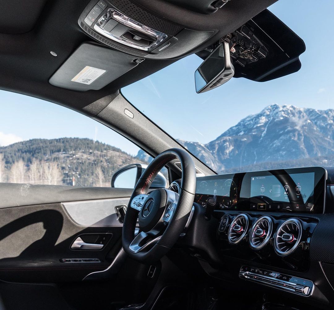 The A 220 doesn’t move mountains. Mountains move for the A 220. #A220 #MBPhotoPass