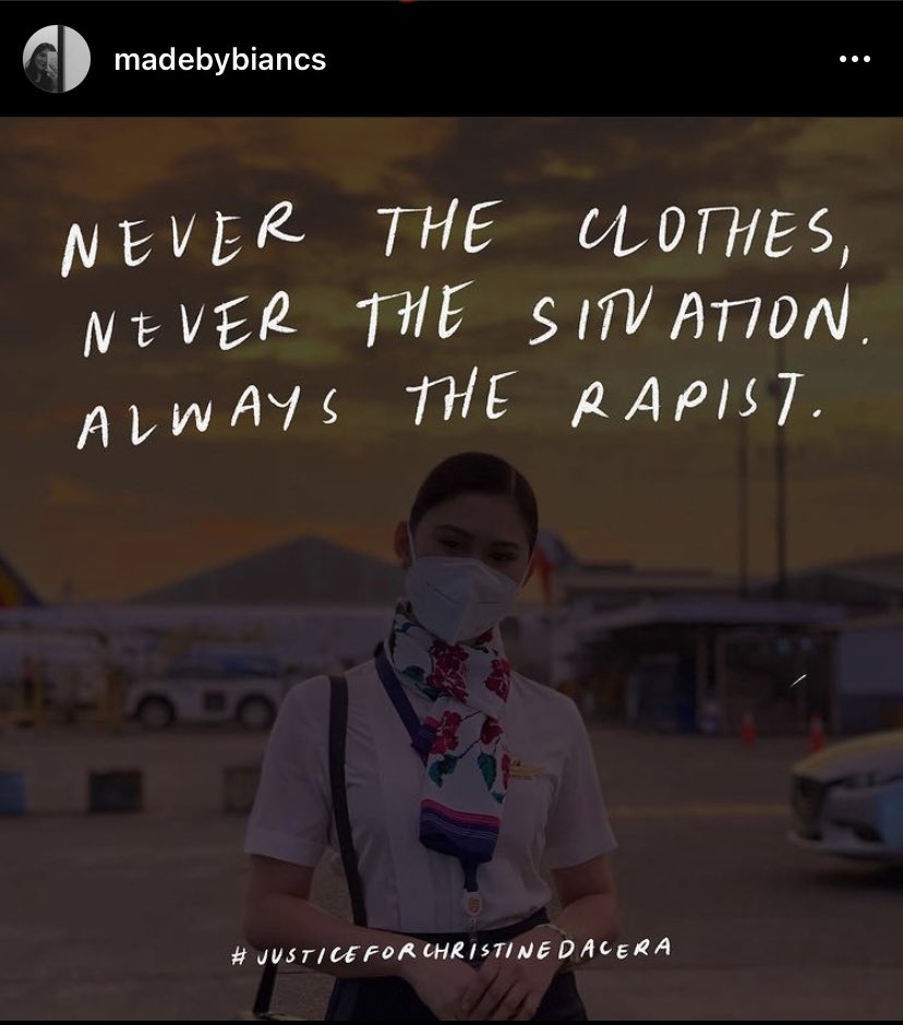 juwulll's tweet photo. The gov. of the Philippines perpetuates rape culture through victim blaming, &amp; this is why so many people still argue that an outfit &amp; alchohol are invitations to be raped. Society teaches “don’t get raped” instead of “dont rape.” 😔💔#protectdrunkgirls #justiceforChristineDacera https://t.co/5qutTYslvx