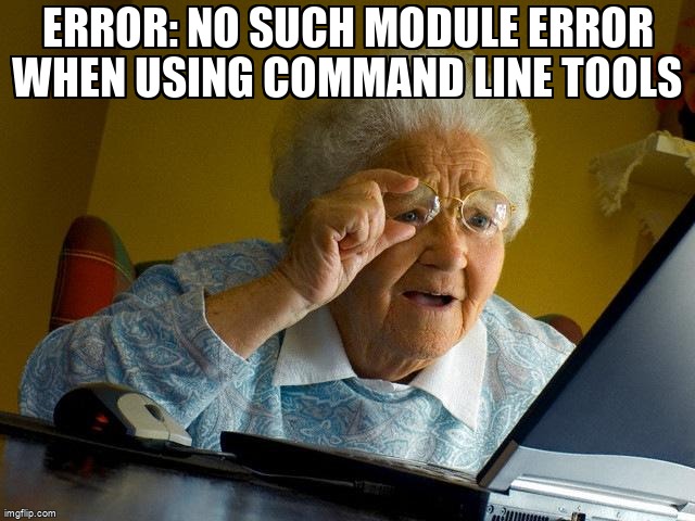 overflow_meme's tweet image. error: no such module error when using command line tools stackoverflow.com/questions/6556… #macos #commandlinearguments #swift #commandlinetool