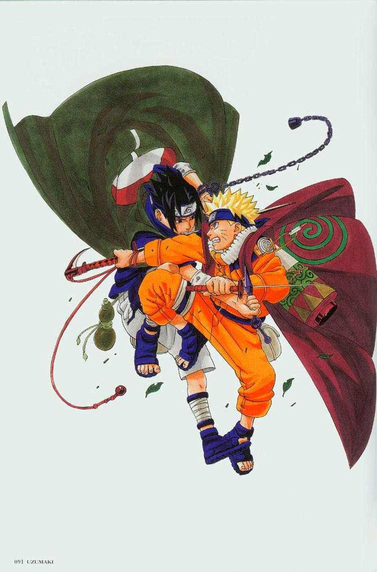 Naruto & Haku sketches