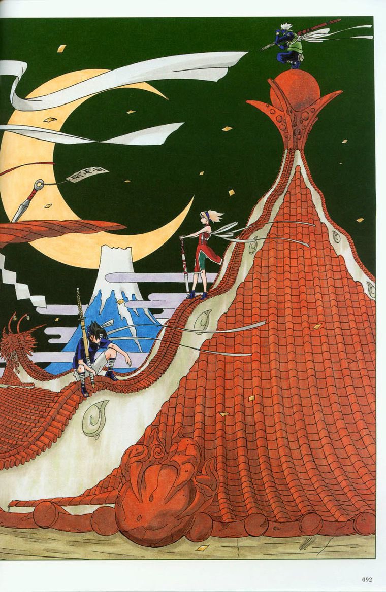 Naruto & Haku sketches