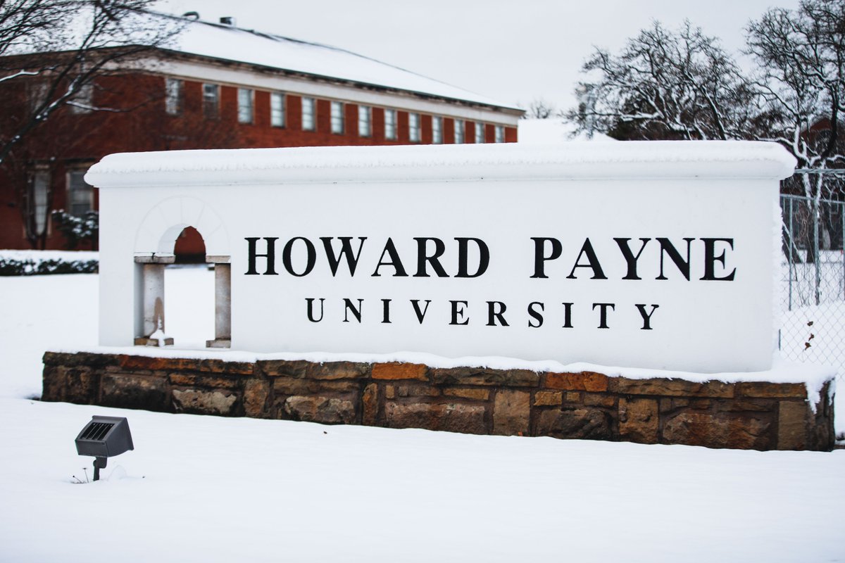 HPUTX's tweet photo. Can't ask for a better way to ring in the new year. Raise your hand if you want another snow day on campus! 🙋 🙋 🙋 https://t.co/pbxF3poyGf