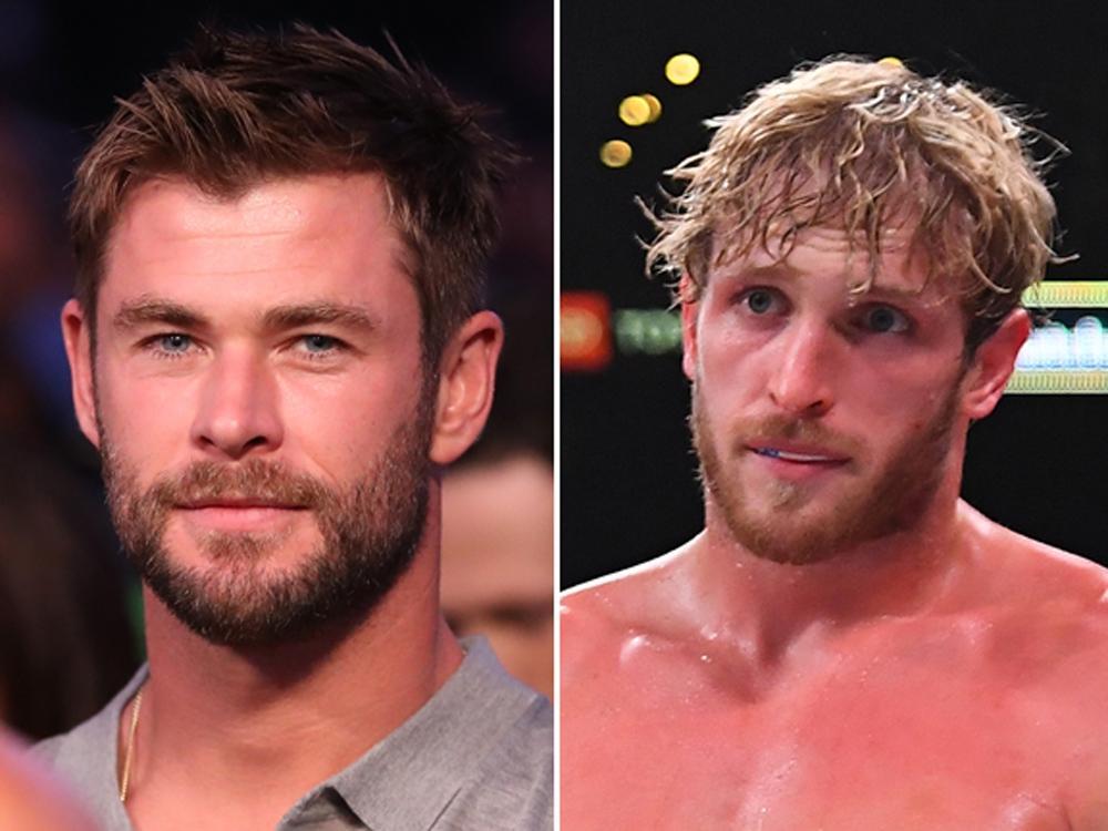 'I'LL FIGHT HIM' Logan Paul challenges Chris Hemsworth to boxing bout