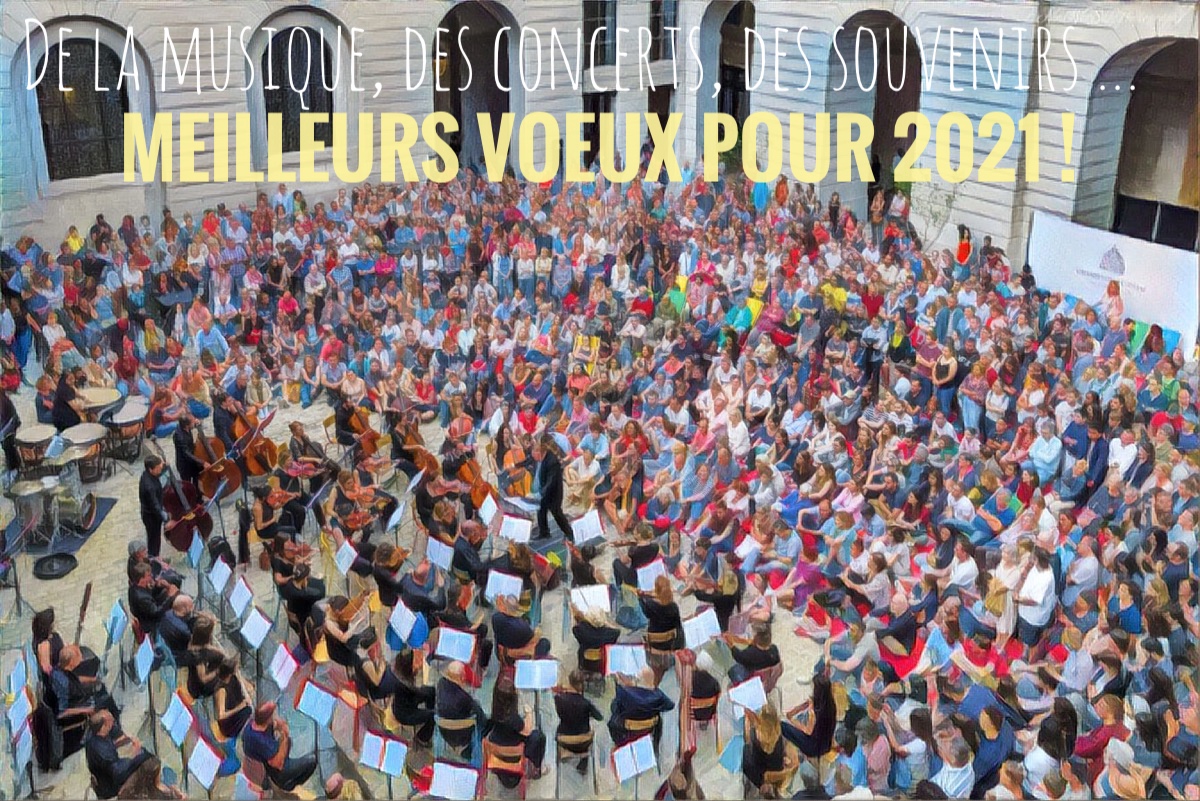 De la musique, des concerts, des souvenirs…  L'Orchestre Symphonique de Lyon <a href="/OSLyonFr/">Symphonique de Lyon</a>  vous adresse ses meilleurs vœux pour cette nouvelle année 2021 !