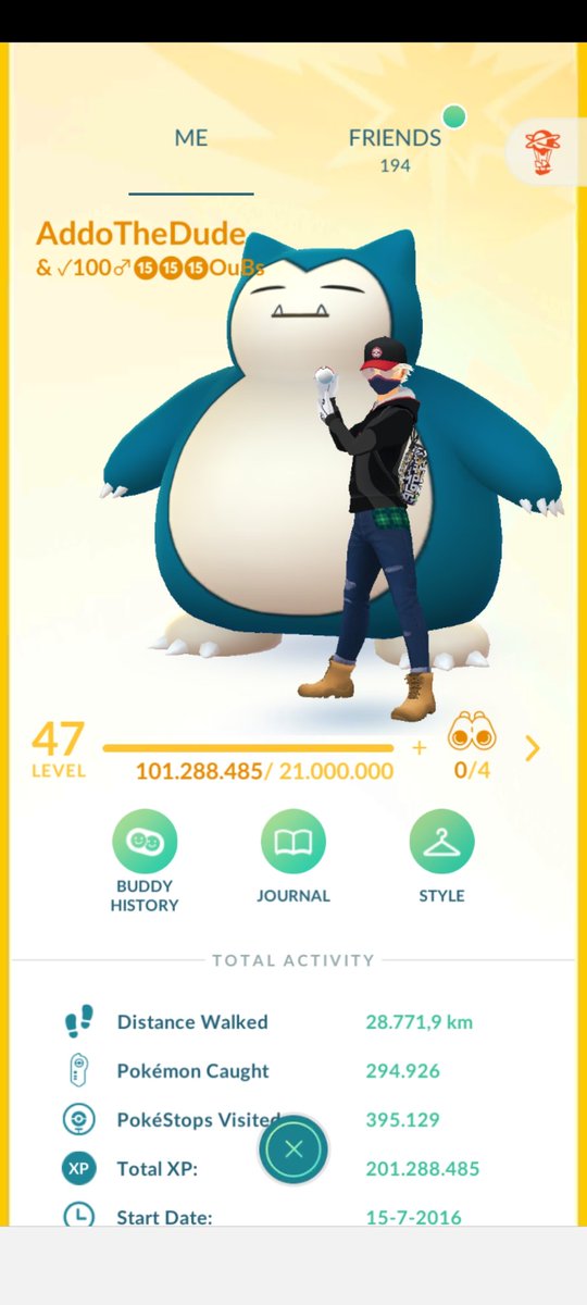 AddoNobbe's tweet image. My team are all 'Real Dudes' just like my ign. The Dudes in my team are: Snorlax, Blastoise and Machamp. Why? Just look at them! They're all big guys, just like myself. So my team is called:The Dudes.
We're bigger, better, stronger and faster. #PokemonGOTourContest