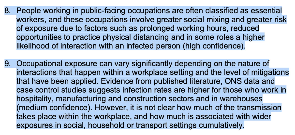 COVID-19 disparities are driven by network risks. The evidence for this is clear as day.Tier 4, or lockdown, shifts almost all risk to key workers in health & social care, warehouses, food sector & those living in deprived areas & overcrowded houses. https://assets.publishing.service.gov.uk/government/uploads/system/uploads/attachment_data/file/945978/S0921_Factors_contributing_to_risk_of_SARS_18122020.pdf