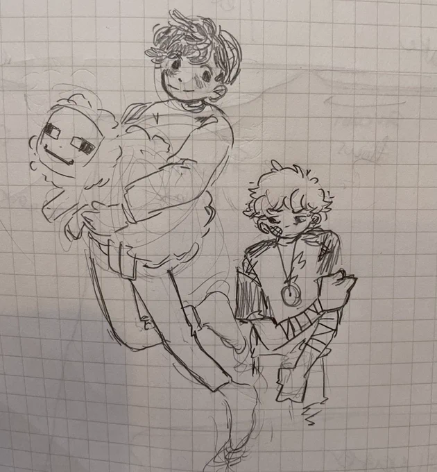 All I have to offer the void tonight are some in class doodles that I did today 