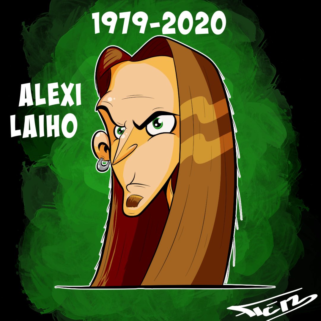 AlexFlem1's tweet image. R.I.P Alexi Laiho…
@cobhc 

#childrenofbodom #alexilaiho #MetalMusic #fanart #caricature #CartoonArt