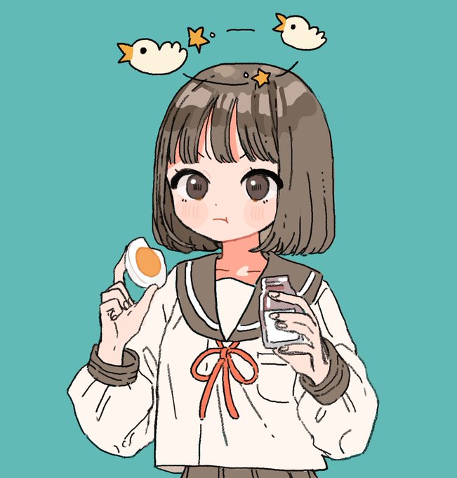 「茶髪 玉子」のTwitter画像/イラスト(新着)｜4ページ目