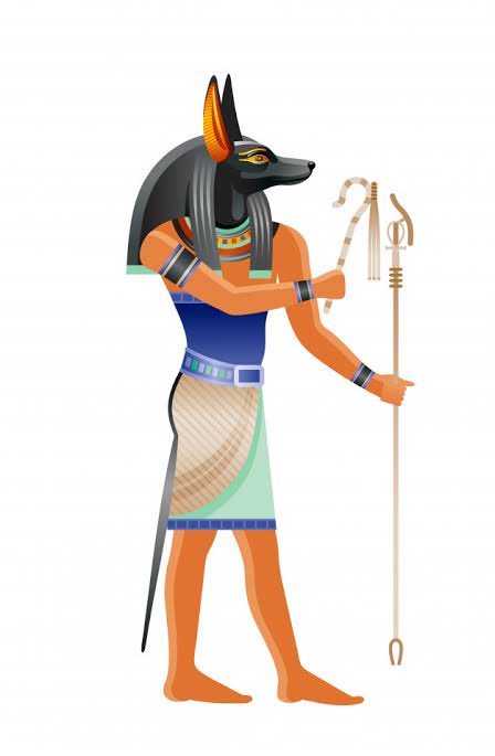 Anubis: A Death MythAnubis was an ancient Egyptian god who had many roles around death. He was initially the lord of the dead but as Osiris became more popular he took over that role. Anubis' story was then changed and he came Osiris' son and helper in the afterlife.